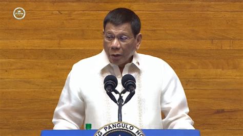 Transcript of Duterte's Final SONA 2021 .